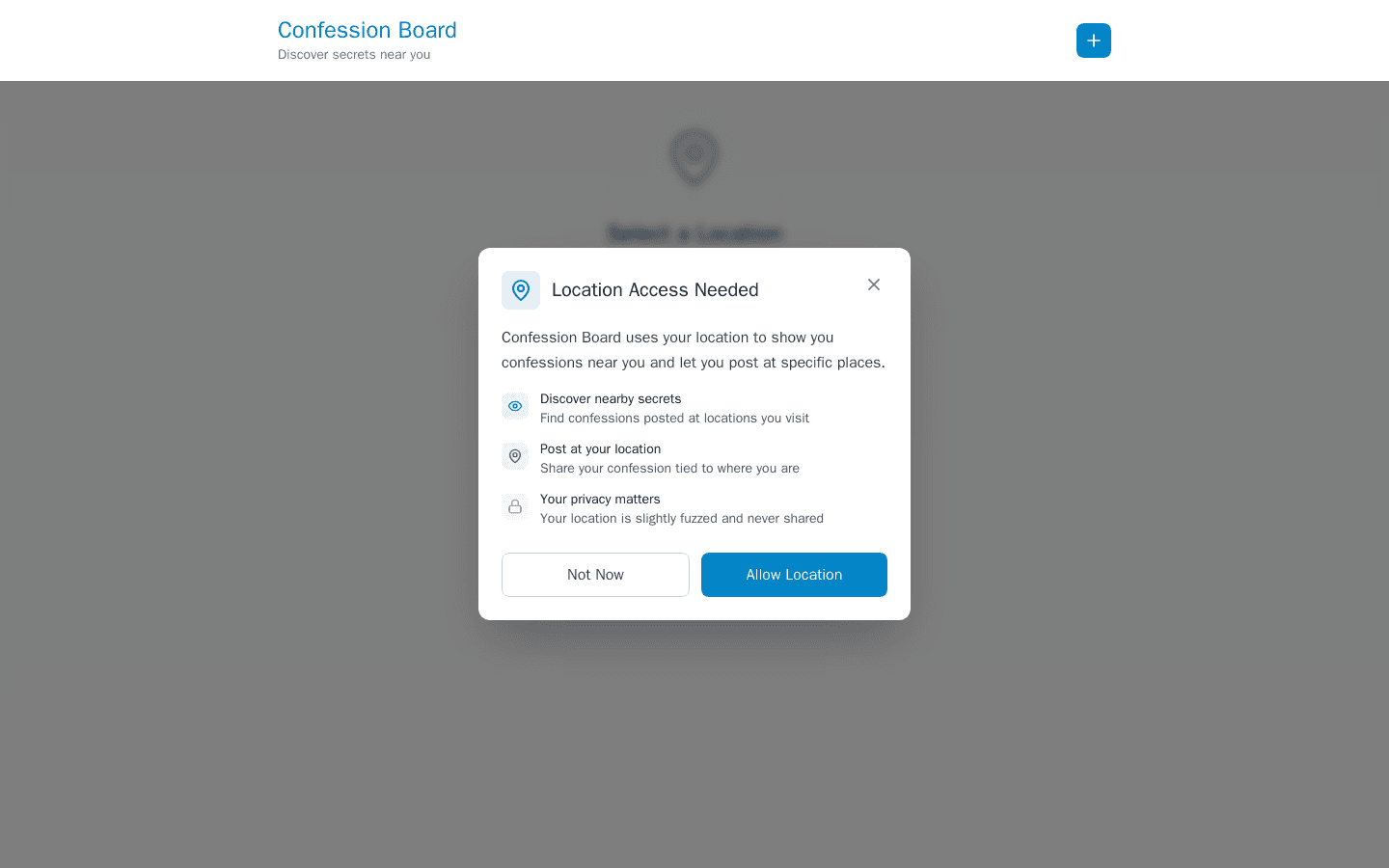 confessionboard.com screenshot